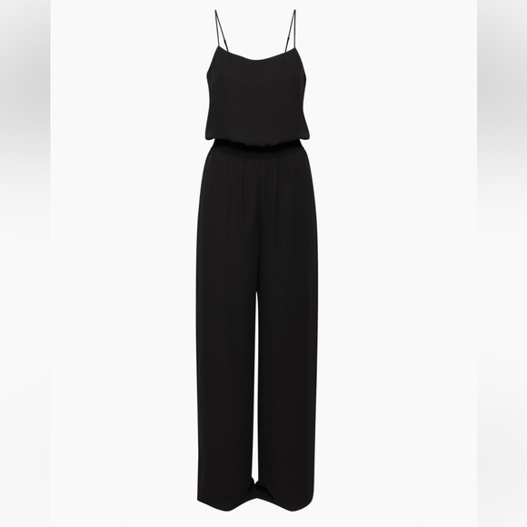 Aritzia Pants - NWT Black Aritzia Little Moon Scala Jumpsuit XS